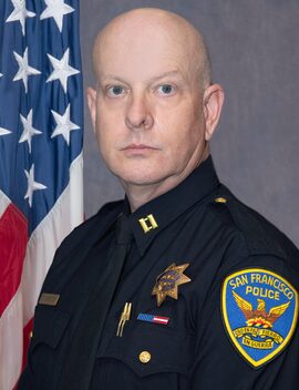 Image of Police Captain, Clayton Harmston.